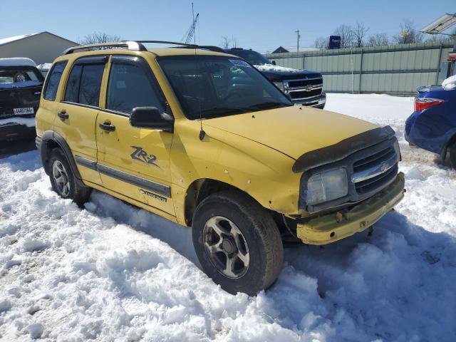 2CNBJ734836923198 - 2003 CHEVROLET TRACKER ZR2 YELLOW photo 4