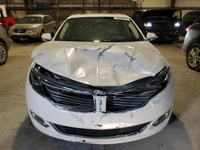 3LN6L2G98FR602568 - 2015 LINCOLN MKZ WHITE photo 5
