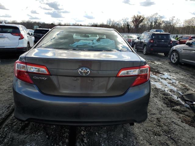 4T1BF1FK9CU616469 - 2012 TOYOTA CAMRY BASE GRAY photo 6