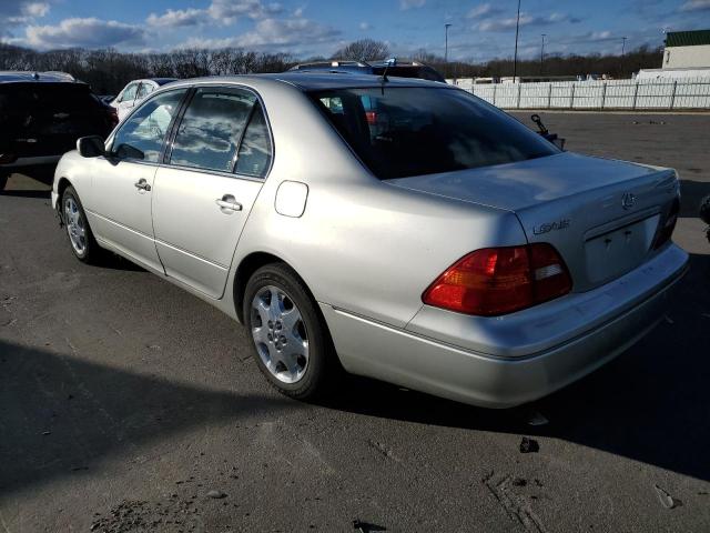 JTHBN30F130095493 - 2003 LEXUS LS 430 SILVER photo 2