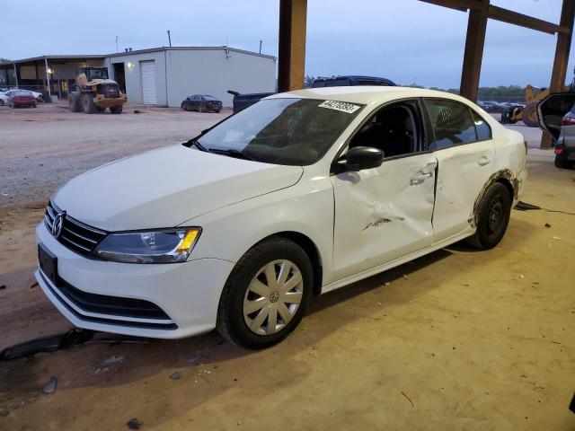 3VW2K7AJ7FM310975 - 2015 VOLKSWAGEN JETTA BASE 白色 照片 1