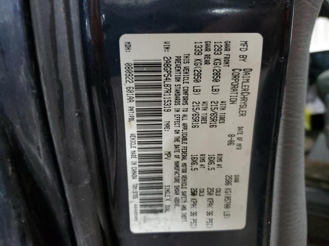 2A8GP54L87R115319 - 2007 CHRYSLER TOWN & COU TOURING 灰色 照片 13