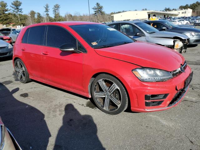 WVWLF7AU7FW264523 - 2015 VOLKSWAGEN GOLF R RED photo 4