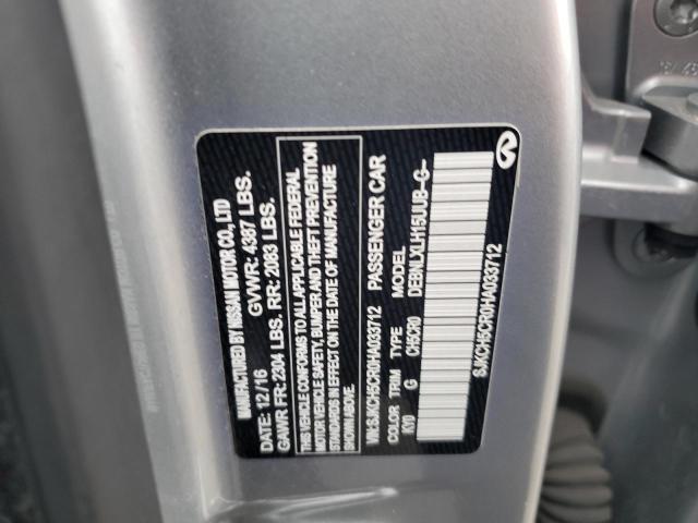 SJKCH5CR0HA033712 - 2017 INFINITI QX30 BASE 银色 照片 14