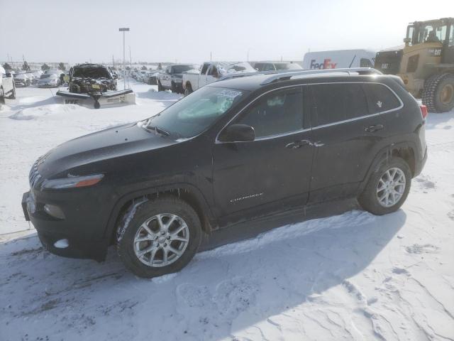 1C4PJMCB8FW552433 - 2015 JEEP CHEROKEE LATITUDE BLACK photo 1