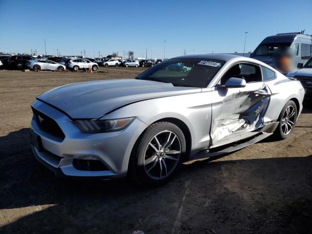 1FA6P8TH9G5334391 - 2016 FORD MUSTANG SILVER photo 1