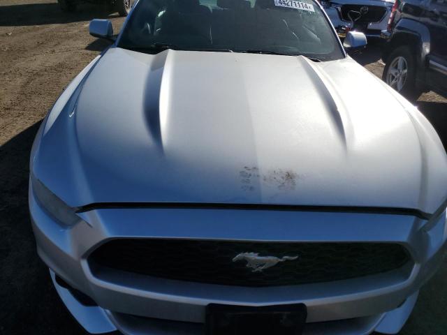 1FA6P8TH9G5334391 - 2016 FORD MUSTANG SILVER photo 11