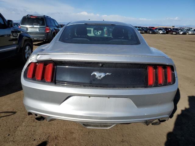 1FA6P8TH9G5334391 - 2016 FORD MUSTANG SILVER photo 6