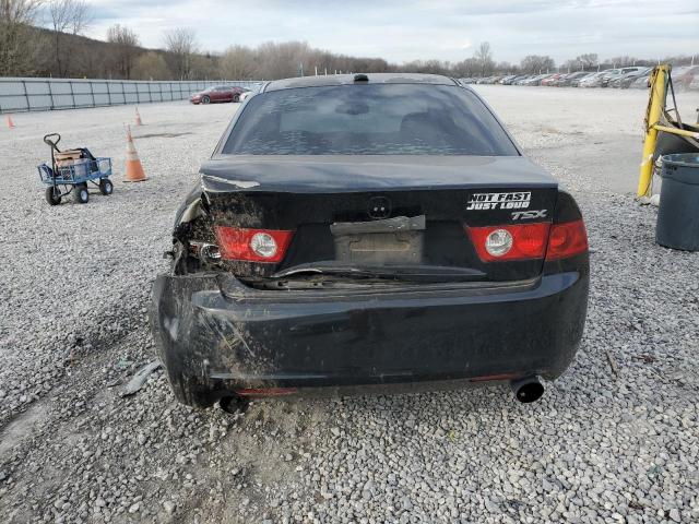 JH4CL95825C014543 - 2005 ACURA TSX BLACK photo 6