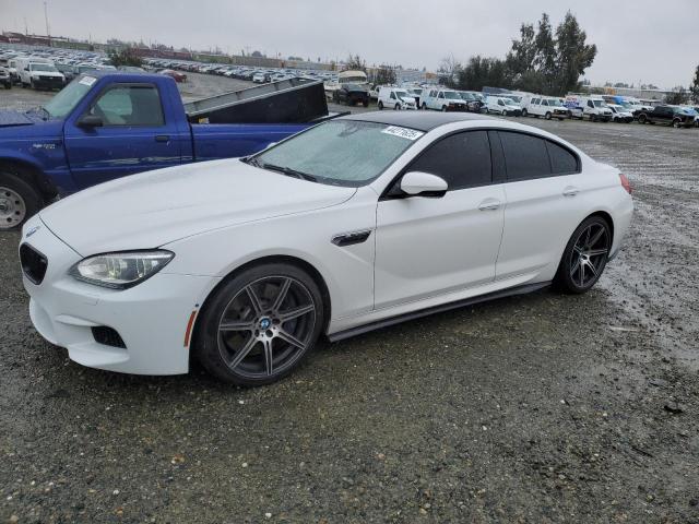 WBS6C9C50FD467538 - 2015 BMW M6 GRAN COUPE WHITE photo 1