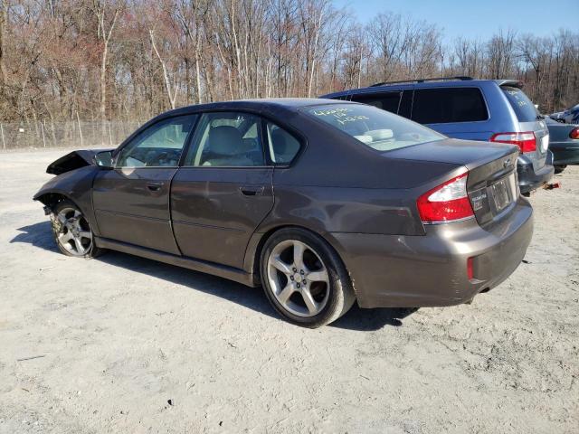 4S3BL616497217349 - 2009 SUBARU LEGACY 2.5 BROWN photo 2