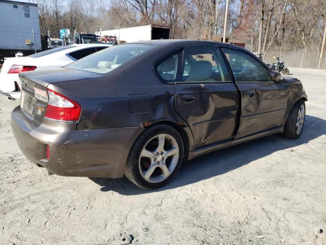 4S3BL616497217349 - 2009 SUBARU LEGACY 2.5 BROWN photo 3