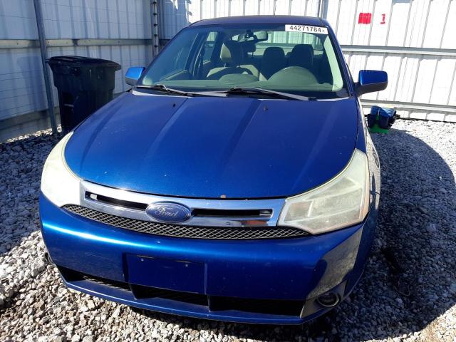 1FAHP36N19W165364 - 2009 FORD FOCUS SES BLUE photo 5