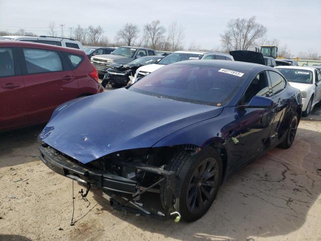 5YJSA1E23KF308080 - 2019 TESLA MODEL S Mavi foto 1