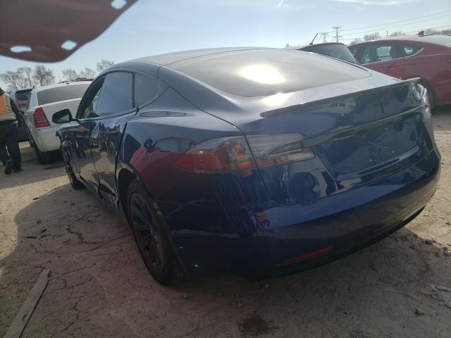 5YJSA1E23KF308080 - 2019 TESLA MODEL S Mavi foto 2