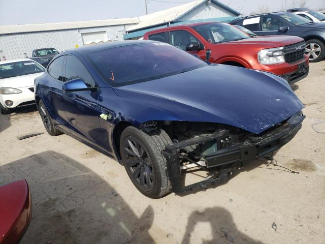 5YJSA1E23KF308080 - 2019 TESLA MODEL S Mavi foto 4