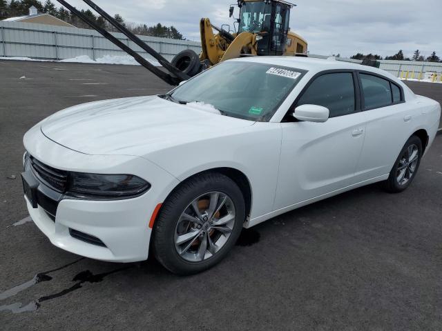 2C3CDXJG2MH506067 - 2021 DODGE CHARGER SXT WHITE photo 1