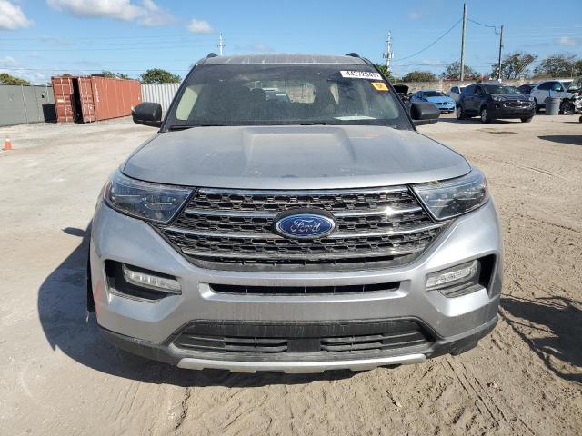 1FMSK8DH5LGC88283 - 2020 FORD EXPLORER XLT SILVER photo 5