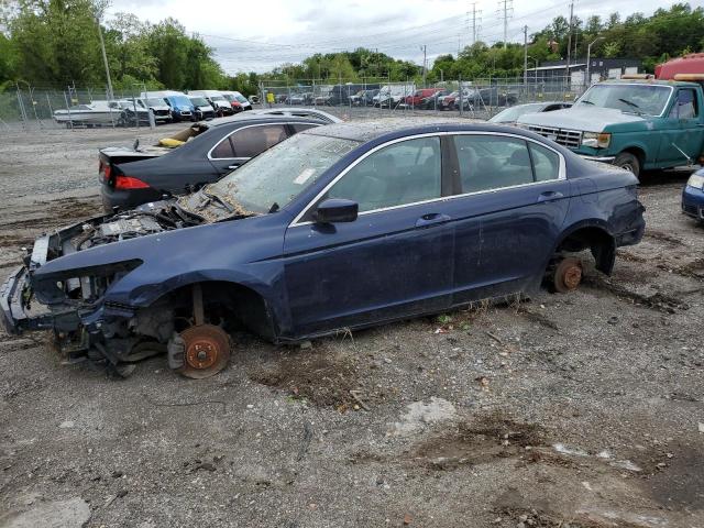 1HGCP26888A047317 - 2008 HONDA ACCORD EXL BLUE photo 1