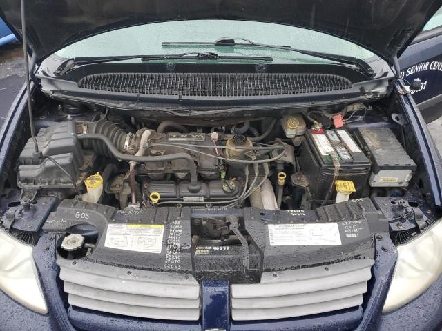 1D4GP24R16B510386 - 2006 DODGE GRAND CARA SE BLUE photo 12