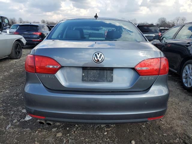 3VWDZ7AJ5BM381753 - 2011 VOLKSWAGEN JETTA SE GRAY photo 6