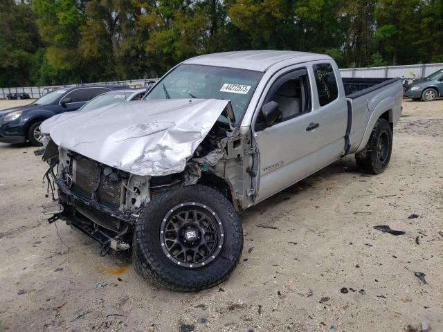 5TETU62N68Z586695 - 2008 TOYOTA TACOMA PRERUNNER ACCESS CAB SILVER photo 1