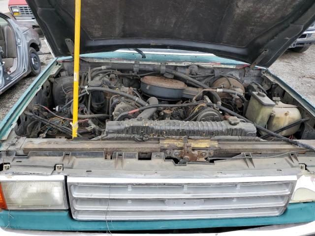 1FDKF37M8KNA60708 - 1989 FORD F350 GREEN photo 11