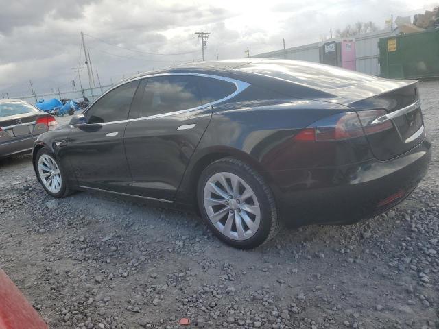 5YJSA1E16GF145911 - 2016 TESLA MODEL S BLACK photo 2