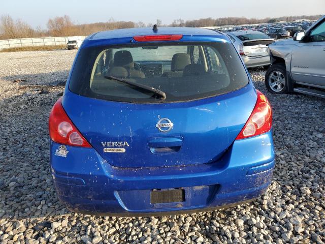 3N1BC13E89L469904 - 2009 NISSAN VERSA S BLUE photo 6