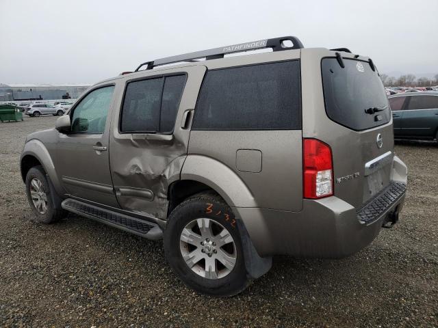 5N1AR18W15C741106 - 2005 NISSAN PATHFINDER LE თაფლისფერი ფოტო 2