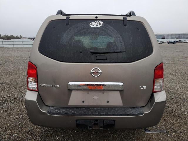 5N1AR18W15C741106 - 2005 NISSAN PATHFINDER LE თაფლისფერი ფოტო 6