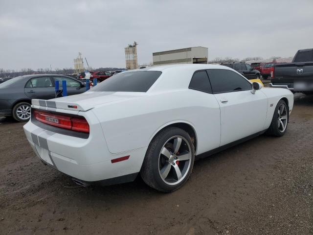 2C3CDYCJ6EH249995 - 2014 DODGE CHALLENGER SRT-8 WHITE photo 3