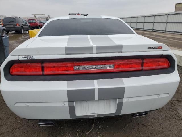 2C3CDYCJ6EH249995 - 2014 DODGE CHALLENGER SRT-8 WHITE photo 6