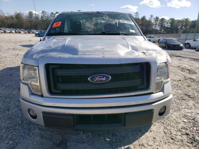 1FTEX1CM4EFD02949 - 2014 FORD F150 SUPER CAB SILVER photo 5