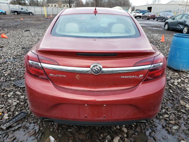 2G4GK5EXXE9193343 - 2014 BUICK REGAL RED photo 6