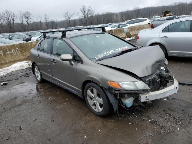 1HGFA16877L002087 - 2007 HONDA CIVIC EX TAN photo 4