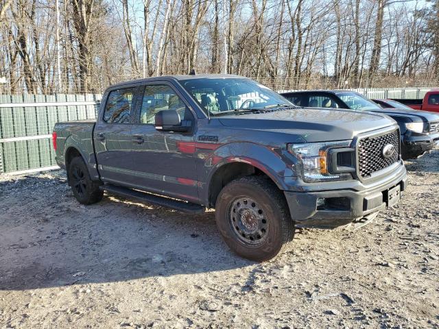 1FTEW1E4XLFC14484 - 2020 FORD F150 SUPERCREW GRAY photo 4