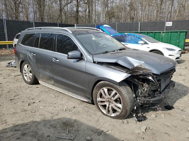 4JGDF6EE4JB082713 - 2018 MERCEDES-BENZ GLS 450 4MATIC GRAY photo 4