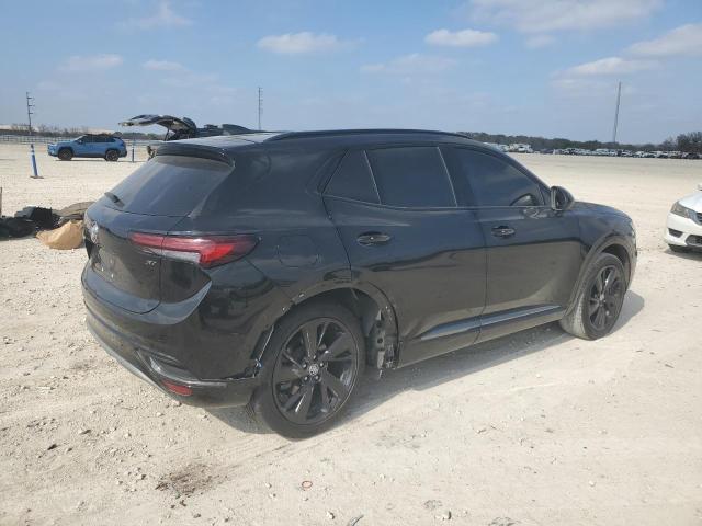 LRBAZLR41PD067645 - 2023 BUICK ENVISION PREFERRED შავი ფოტო 3