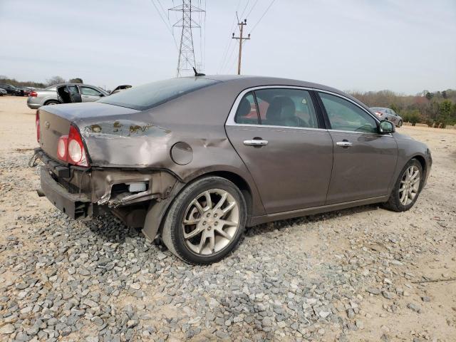 1G1ZE5E19BF352767 - 2011 CHEVROLET MALIBU LTZ ნაცრისფერი ფოტო 3