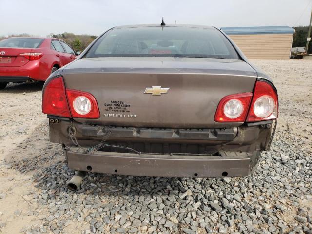 1G1ZE5E19BF352767 - 2011 CHEVROLET MALIBU LTZ ნაცრისფერი ფოტო 6
