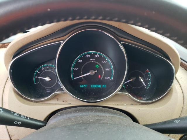 1G1ZE5E19BF352767 - 2011 CHEVROLET MALIBU LTZ ნაცრისფერი ფოტო 9