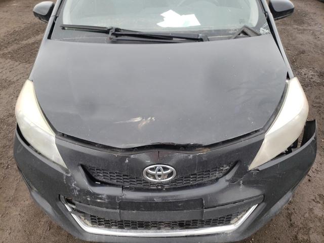 JTDKTUD32CD524100 - 2012 TOYOTA YARIS BLACK photo 11