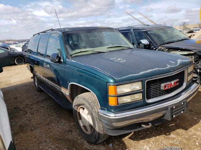 1GKFK16R4VJ736641 - 1997 GMC SUBURBAN K1500 GREEN photo 4