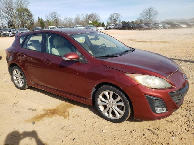 JM1BL1H54A1112642 - 2010 MAZDA MAZDA3 S RED photo 4