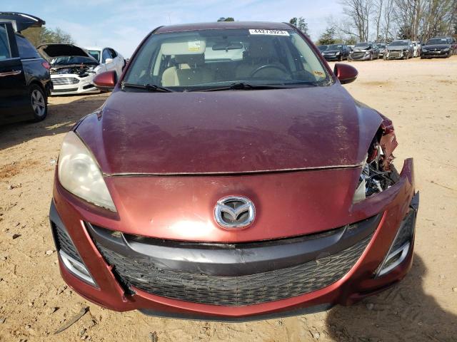 JM1BL1H54A1112642 - 2010 MAZDA MAZDA3 S RED photo 5