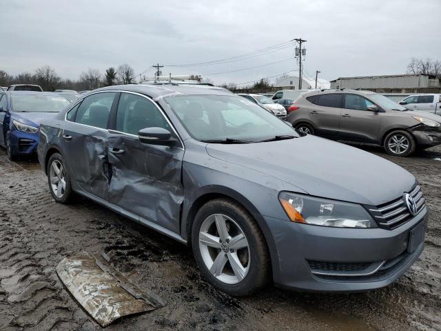 1VWBP7A39CC108087 - 2012 VOLKSWAGEN PASSAT SE GRAY photo 4