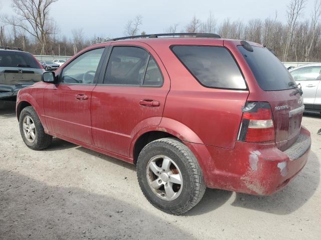 KNDJC735385792347 - 2008 KIA SORENTO EX MAROON photo 2