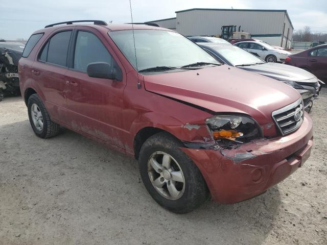 KNDJC735385792347 - 2008 KIA SORENTO EX MAROON photo 4