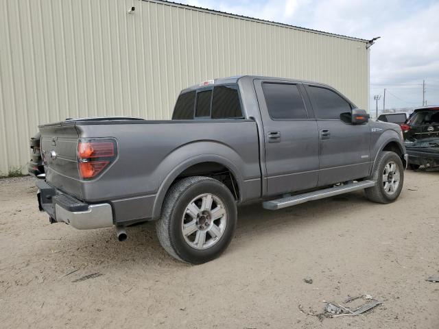 1FTFW1CT5BFB16685 - 2011 FORD F150 SUPERCREW CHARCOAL photo 3